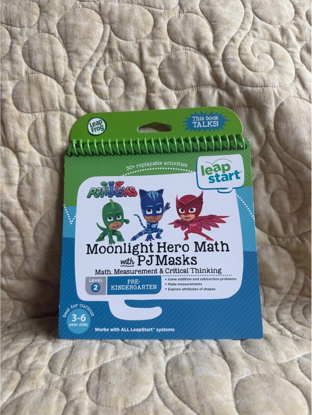 LeapStart 3D Moonlight Hero Math with PJ Masks Book, Level 2